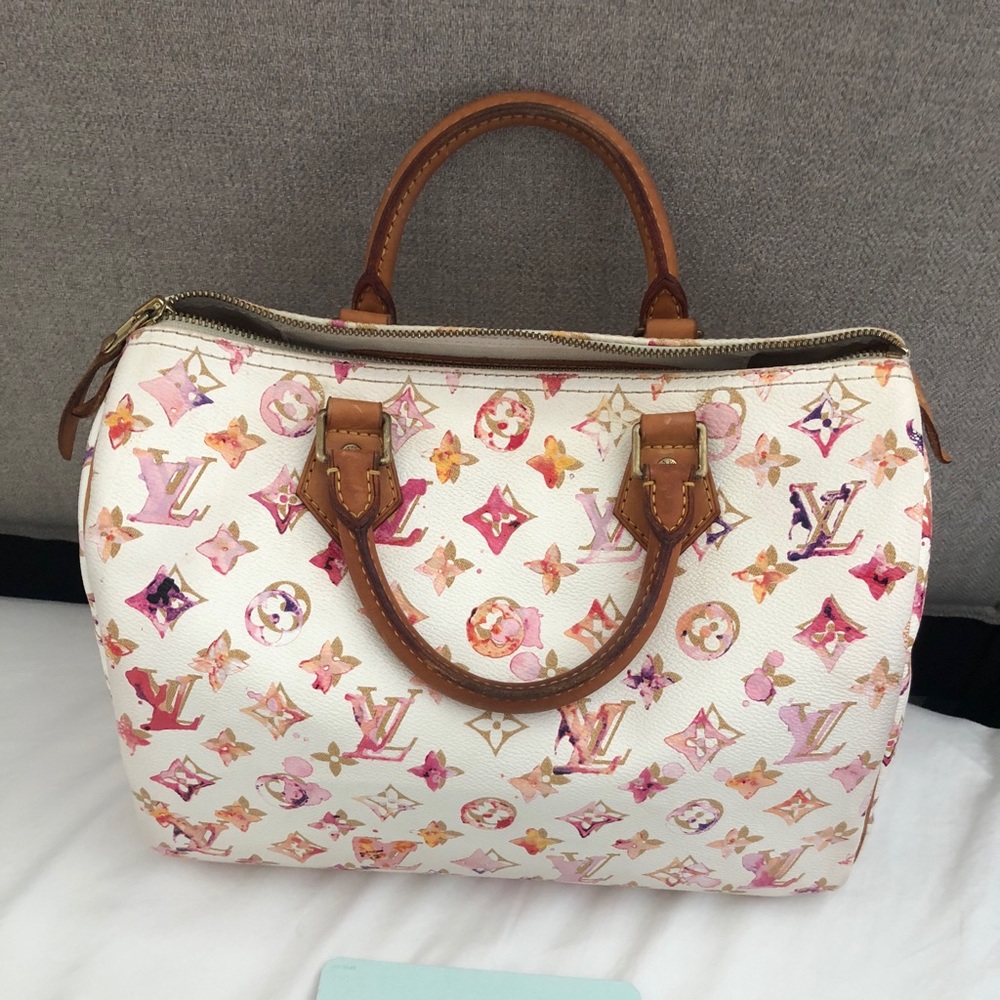 Louis Vuitton speedy 30 watercolors